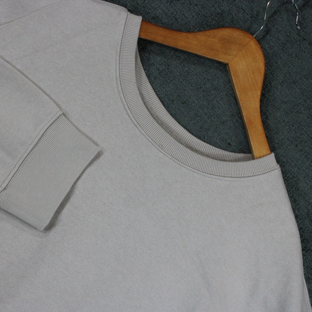 Athletic Works Womens XL 16-18 Crewneck Sweatshirt Taupe Fleece AW35100143702